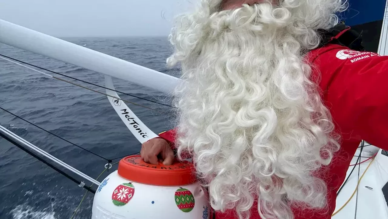 Noël en solitaire dans le Vendée Globe