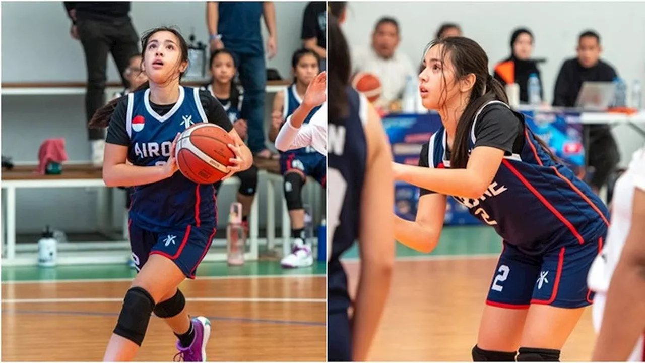 Mikhayla Bakrie, Putri Nia Ramadhani, Tampil Memukau Saat Main Basket