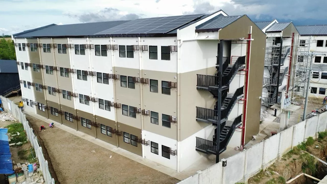 Bacolod City Turns Over Completed Housing Building