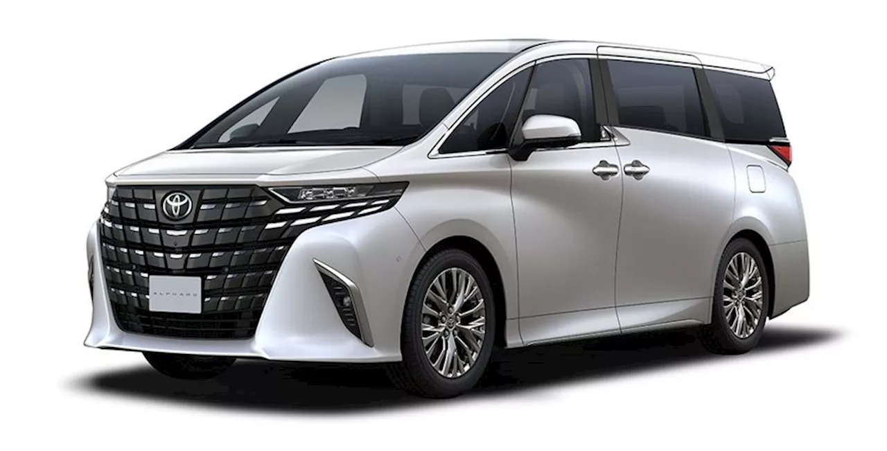 Toyota Alphard PHEV: Luxury Minivan Goes Electric