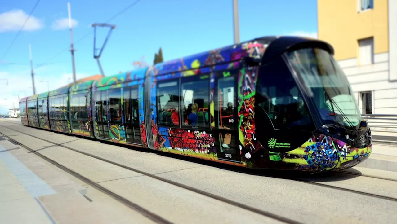 Agression dans un tramway à Montpellier : un homme hospitalisé après avoir frappé une passagère