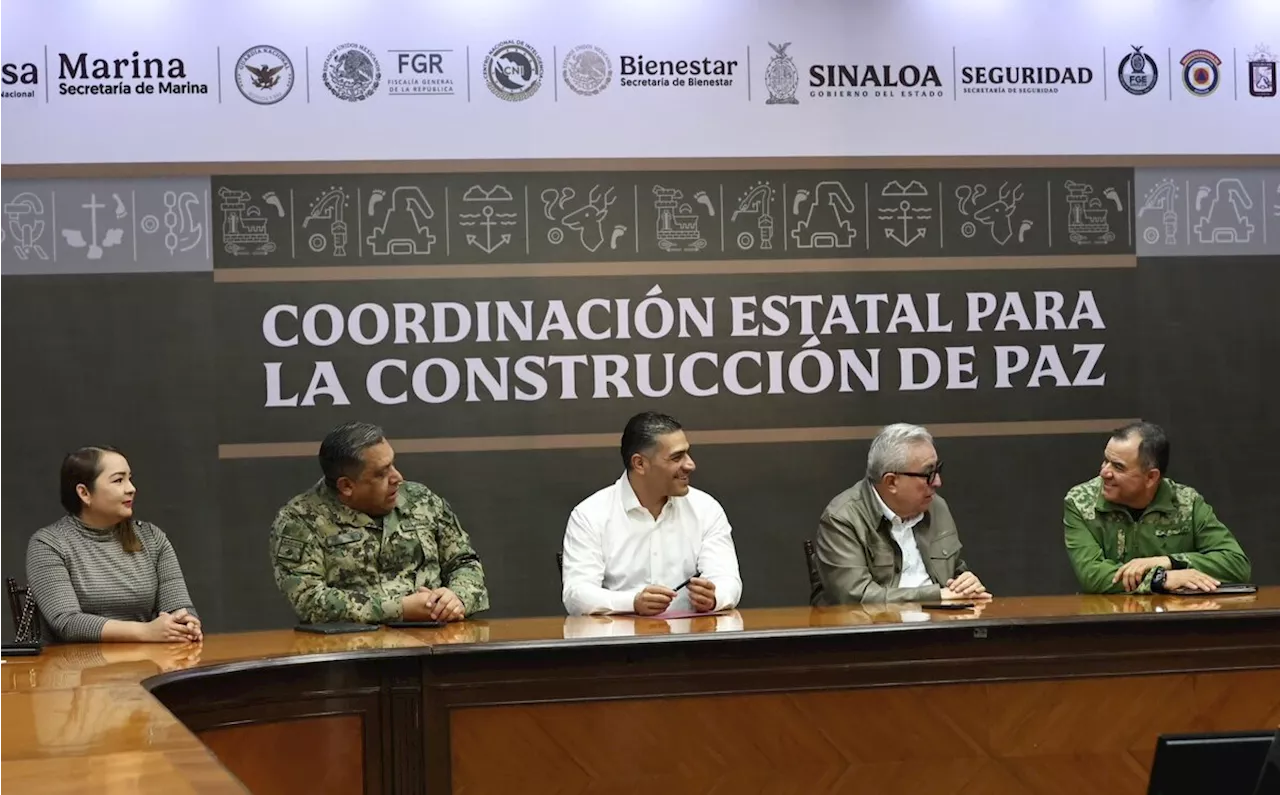 García Harfuch encabeza reunión de seguridad en Sinaloa; habrá operativo de vigilancia permanente