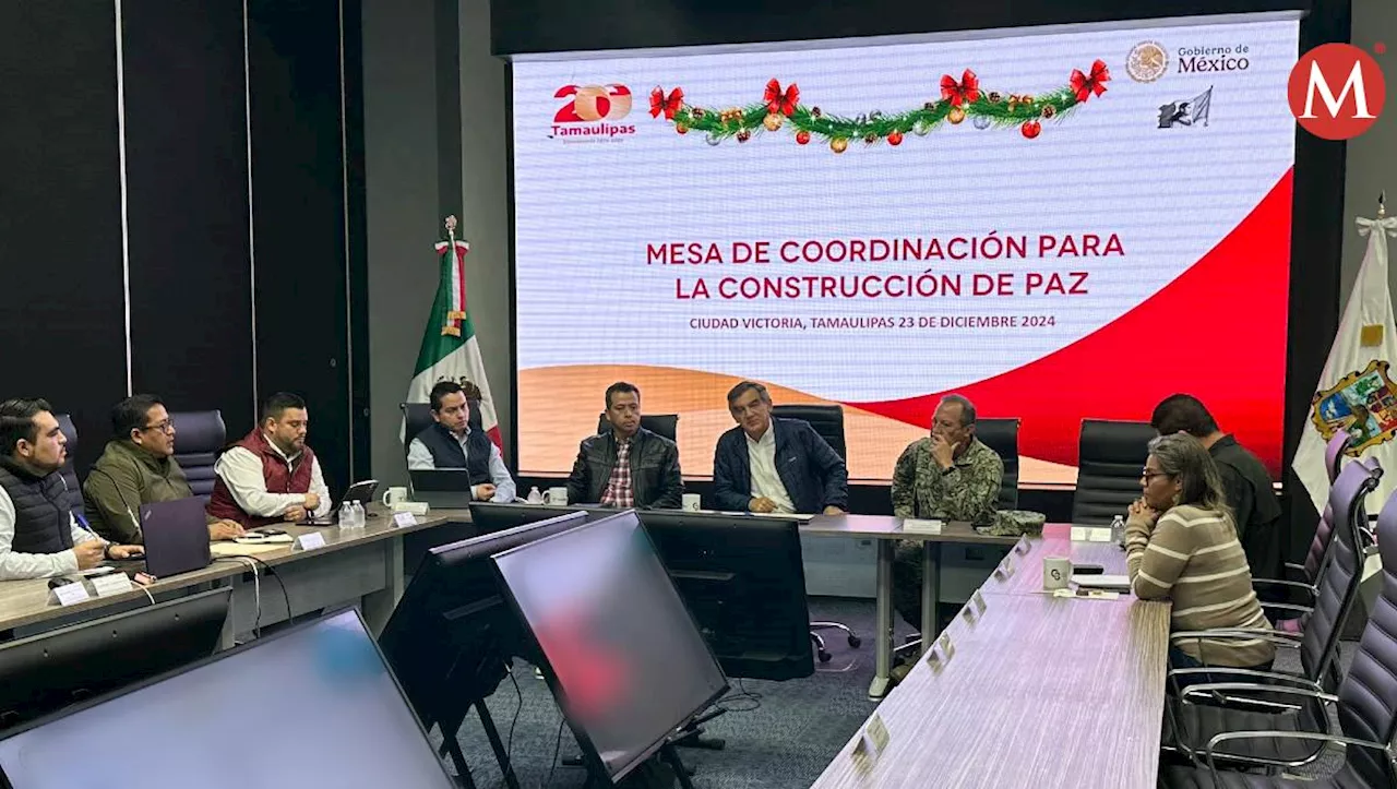 Gobernador de Tamaulipas Reforzará Operativos de Seguridad para Navidad