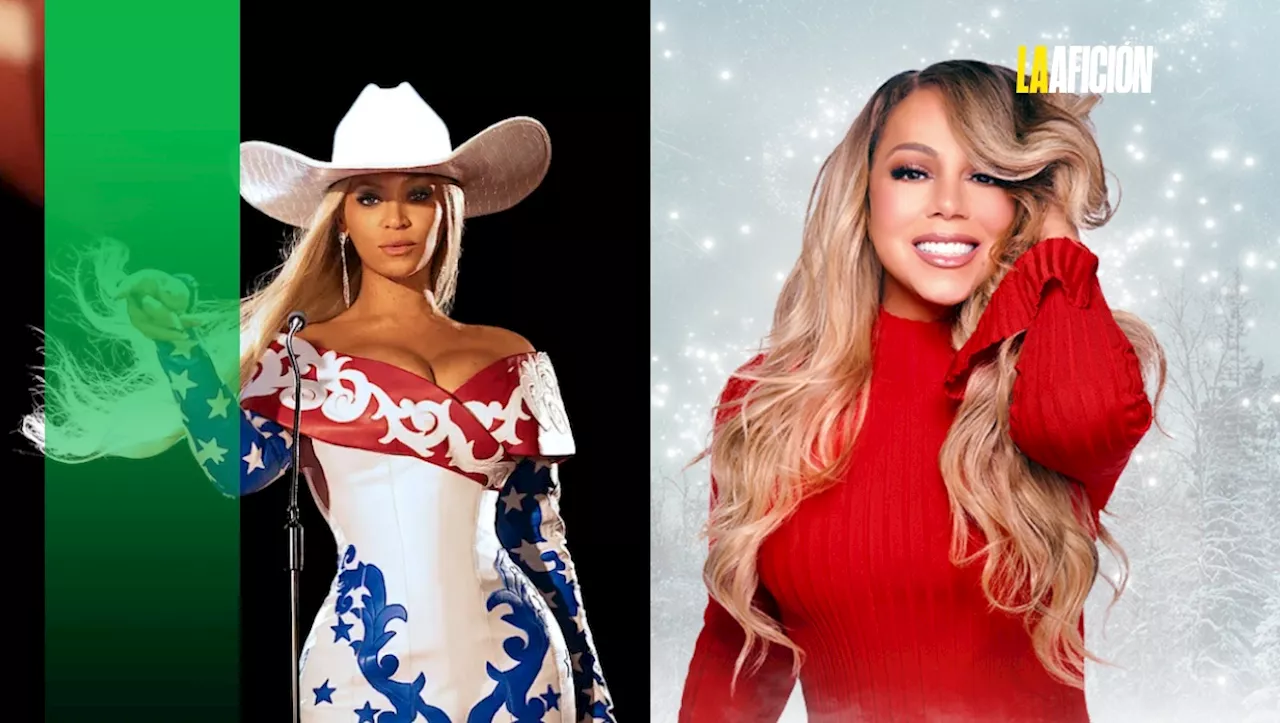 Mariah Carey y Beyoncé amenizan los partidos de Navidad de la NFL