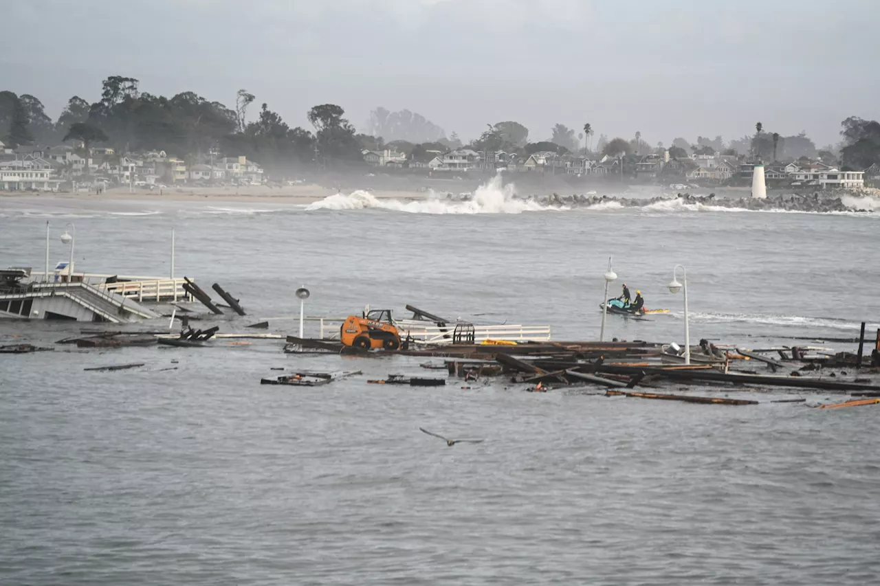 California Pier Collapses in Powerful Storm