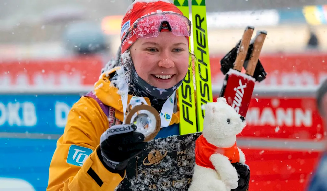 Selina Grotian und Franziska Preuß krönen das erfolgreiche Biathlon-Wochenende