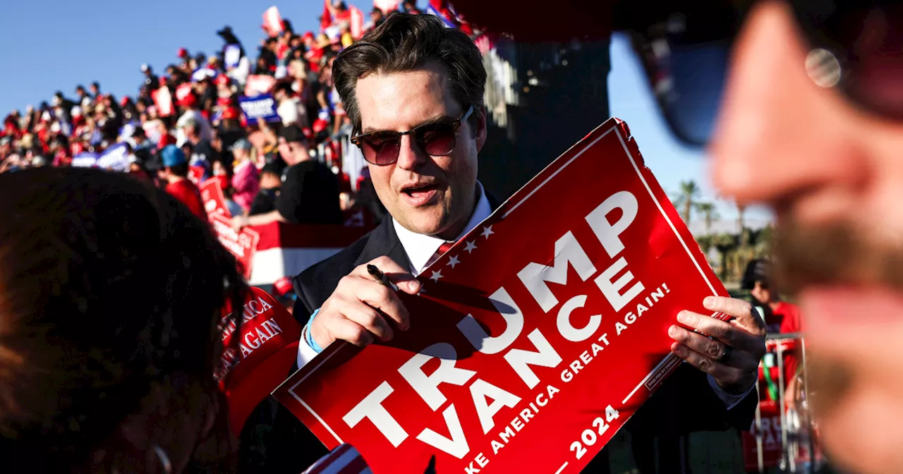 Gaetz Faces Ethics Fallout, But MAGA Allies Stand By Him