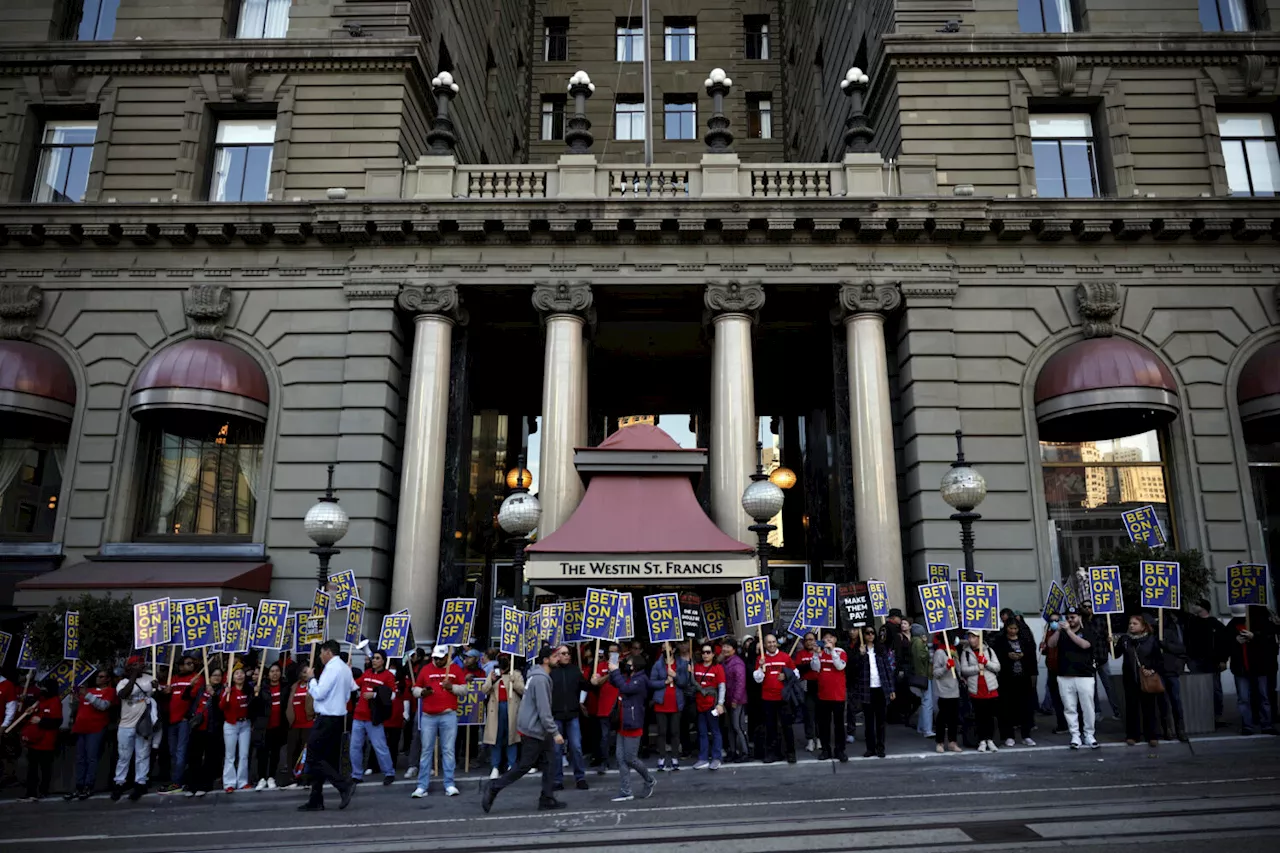 San Francisco hotel workers near the end of a 3-month strike