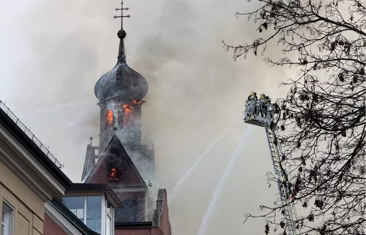 Großbrand im Münchner Seniorenheim Vincentinum