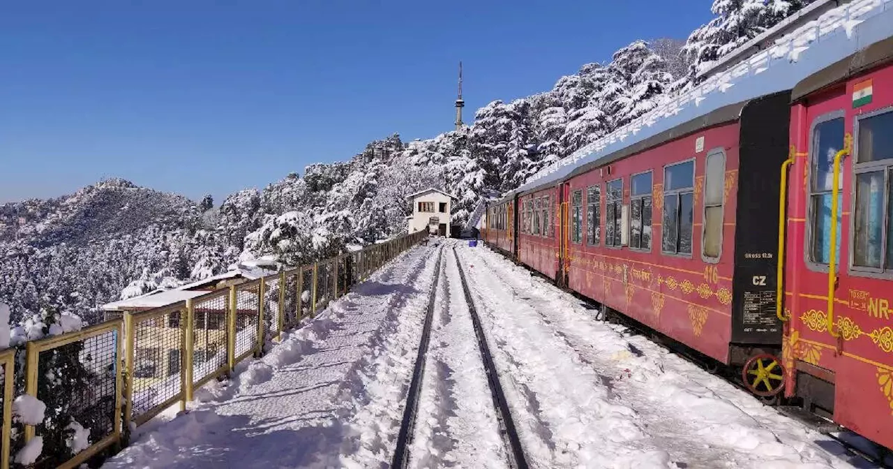 कालका-शिमला रेल पर शुरू हुई स्पेशल हॉलिडे ट्रेन