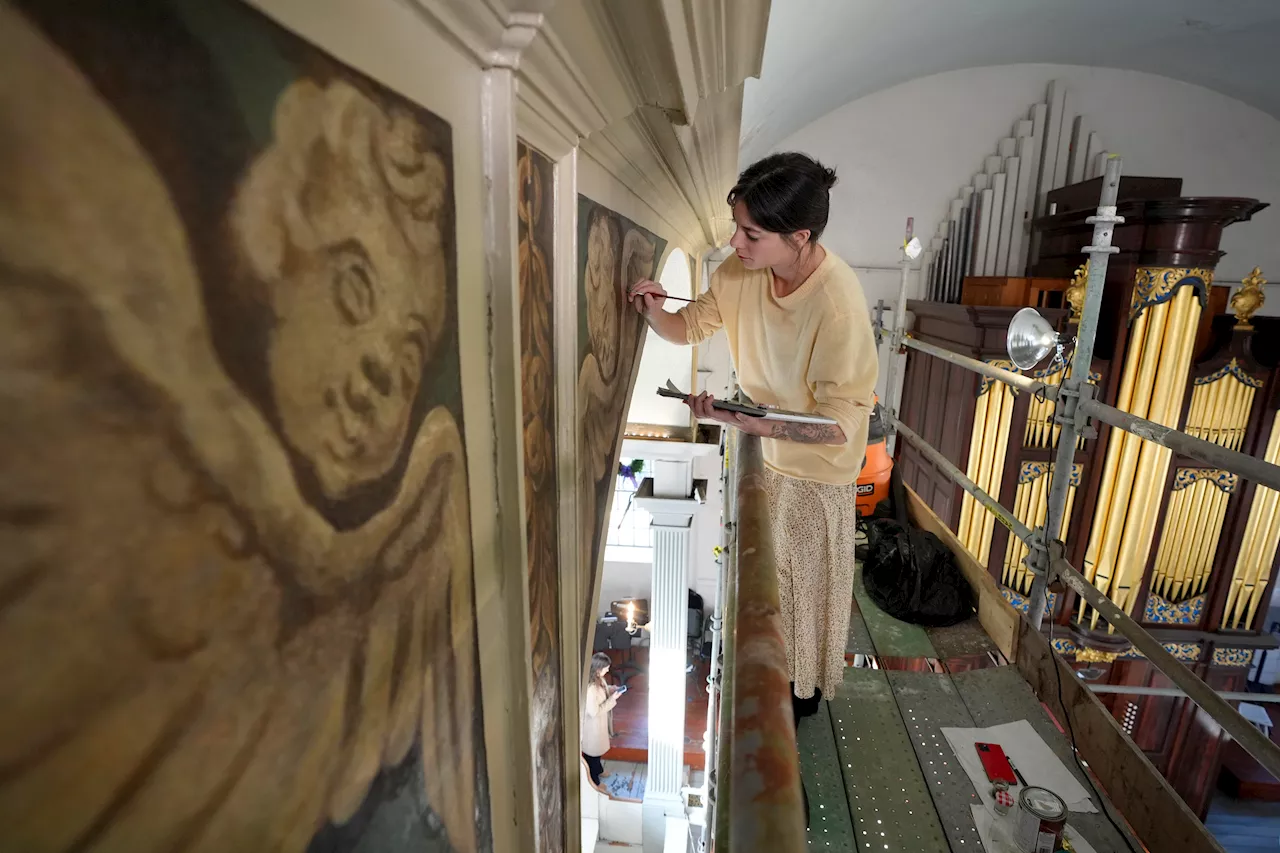 Hidden Angels Revealed at Boston's Old North Church