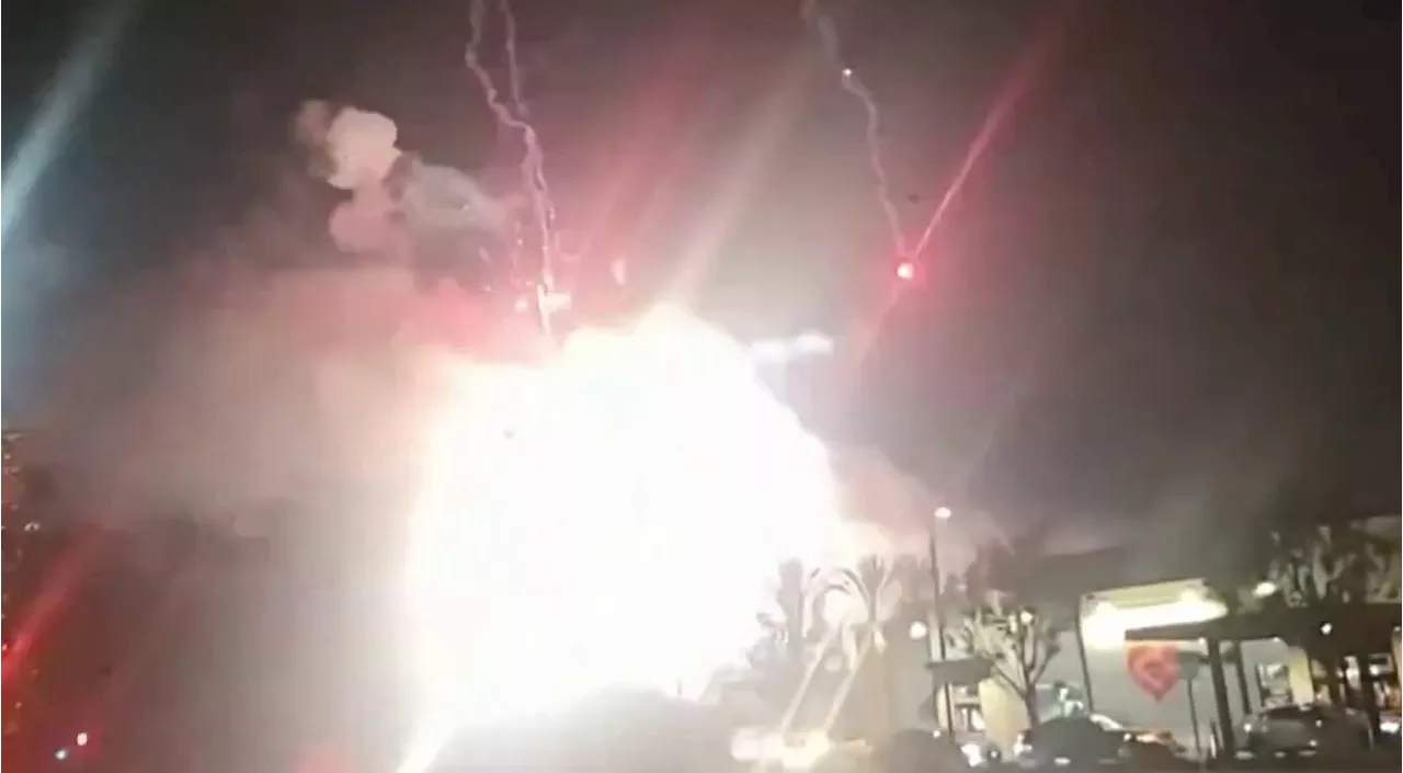 Compton Rocked by Chaotic Illegal Fireworks Display