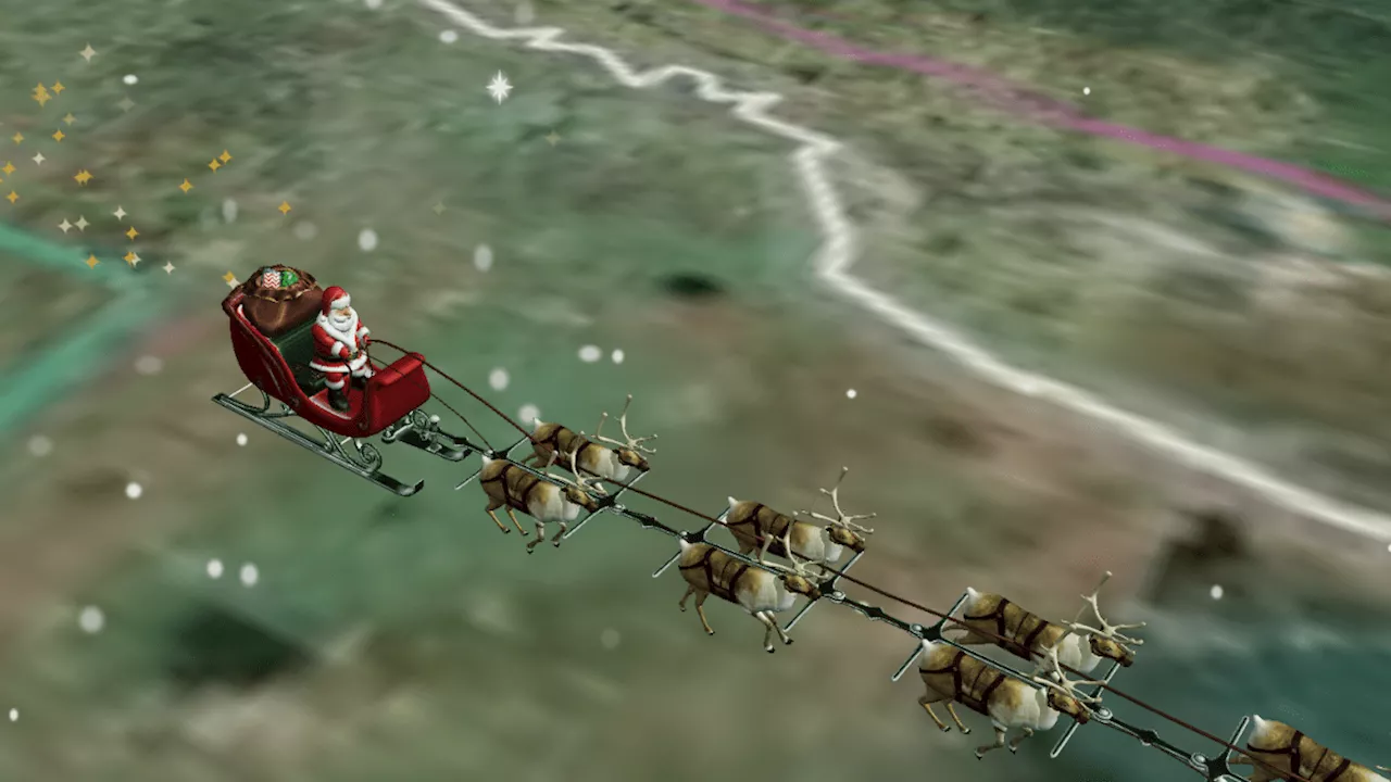 NORAD Tracks Santa Claus's Journey Again