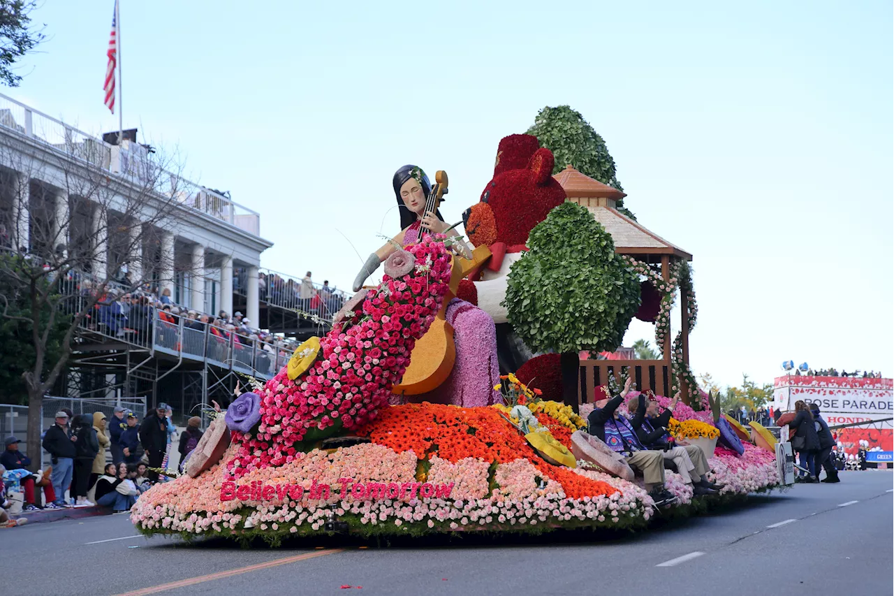 The Cost of Creating a Rose Parade Float