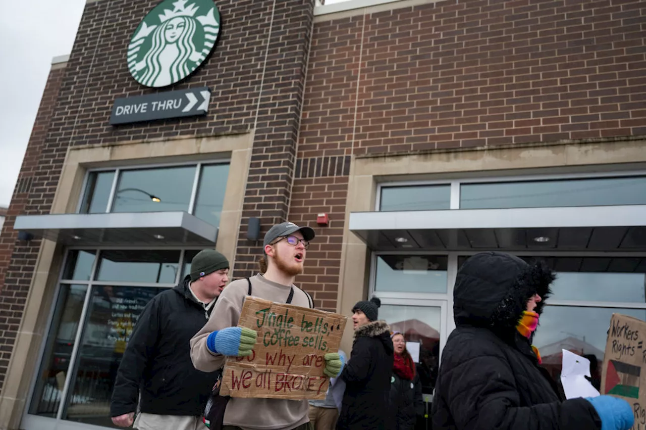 Starbucks Workers Strike Over Wages, Labor Practices