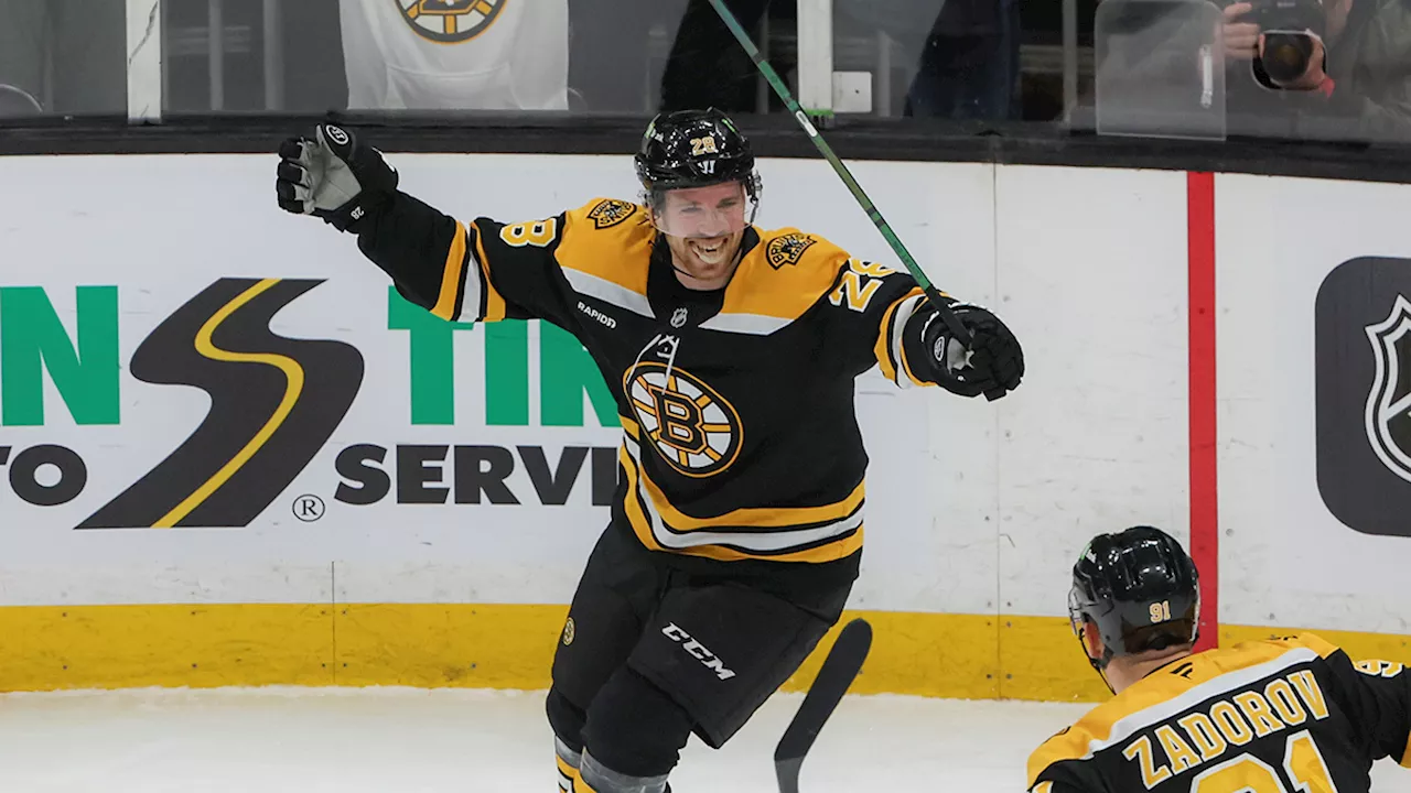 Lindholm's Performance Fuels Bruins' Recent Winning Streak