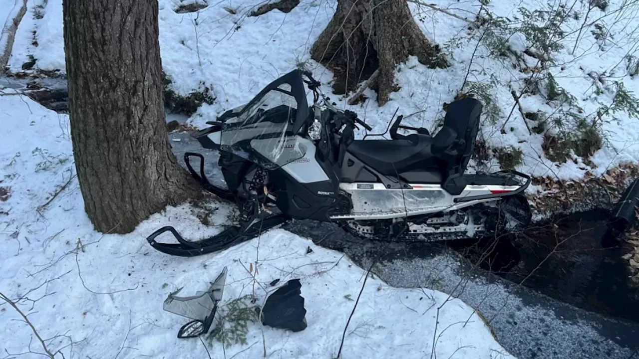 Massachusetts Woman Injured in New Hampshire Snowmobile Crash