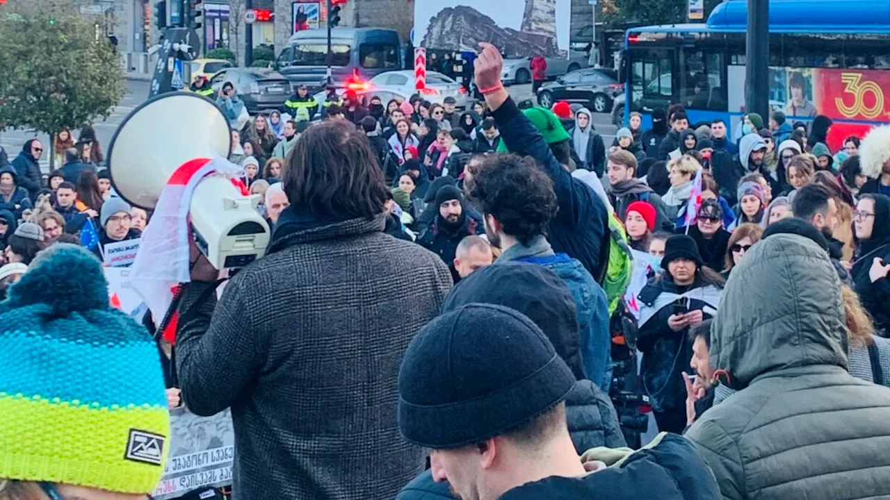 Georgien: Protestbewegung für EU-Beitritt und Neuwahlen