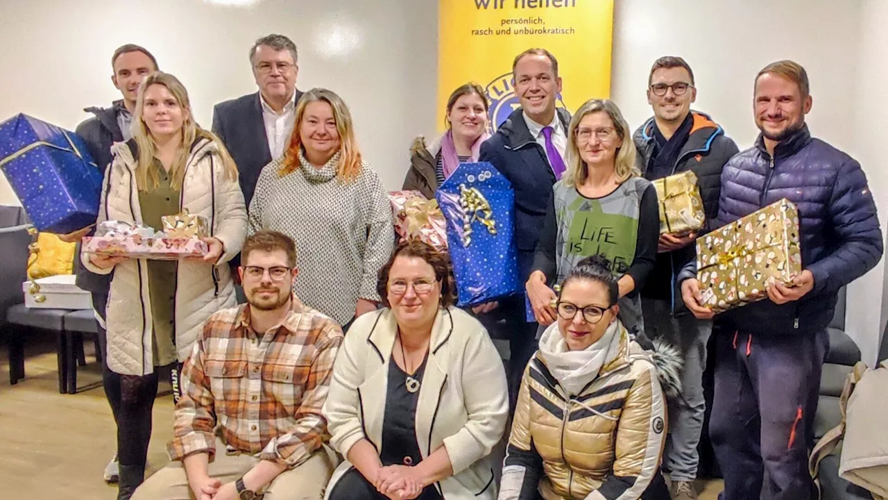 Lions Clubs beschenken Kinder von Hochwasseropfern