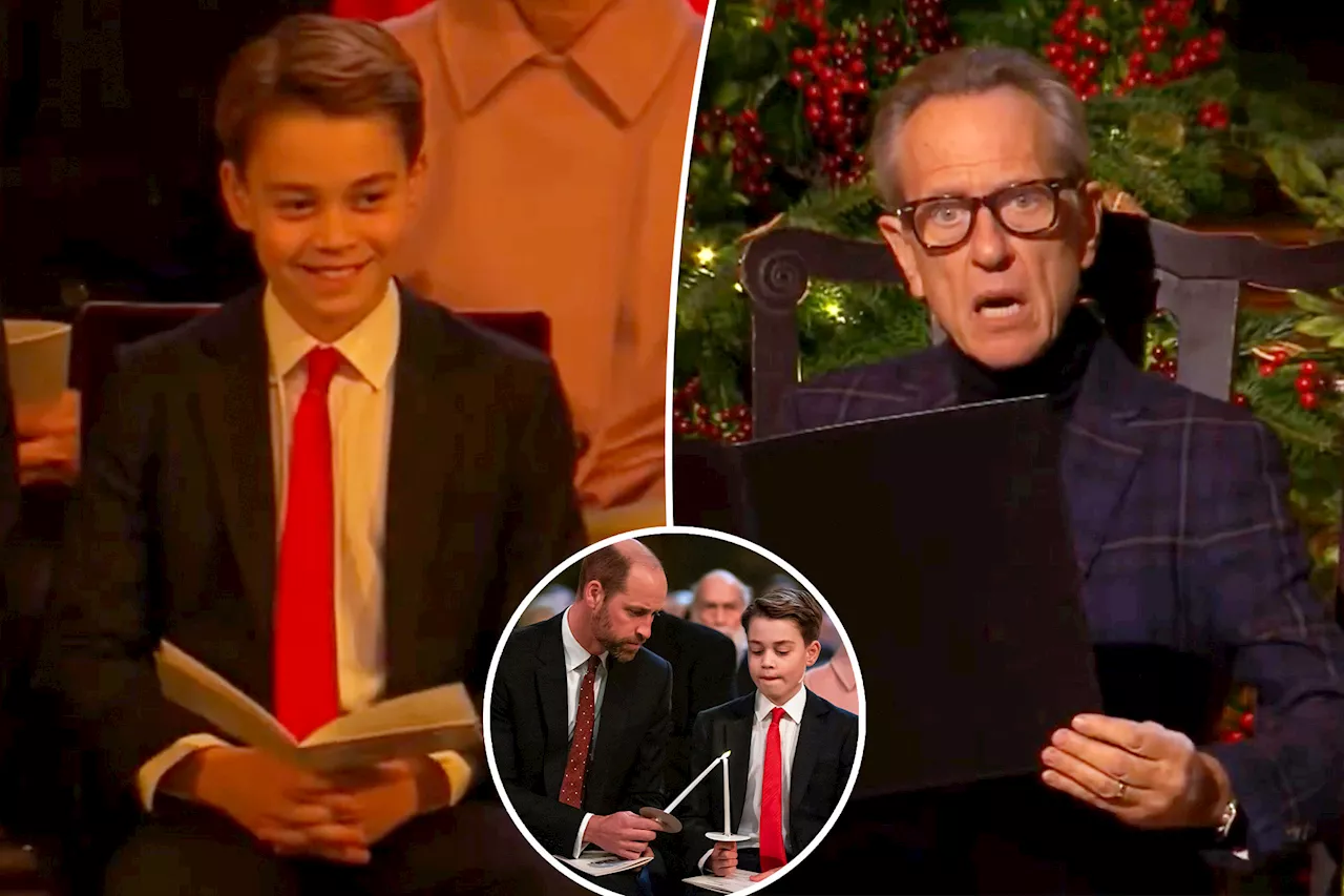 Prince George overjoyed by Oscar-nominated actor's rendition of 'A Christmas Carol'