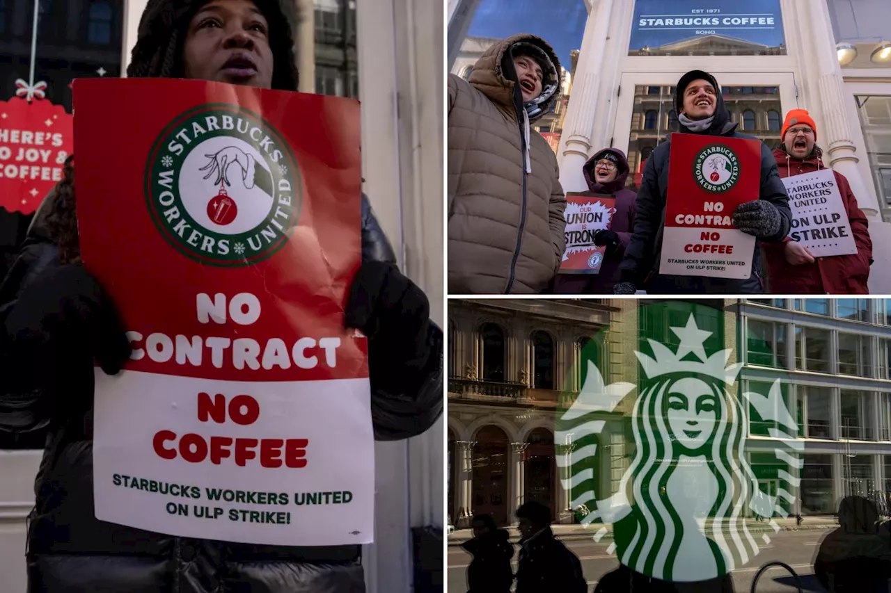 Starbucks Baristas Strike Over Wages and Working Conditions