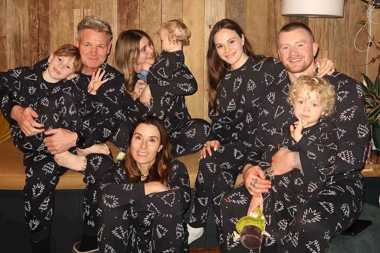 Gordon Ramsay and Family Celebrate Christmas in Matching Pajamas