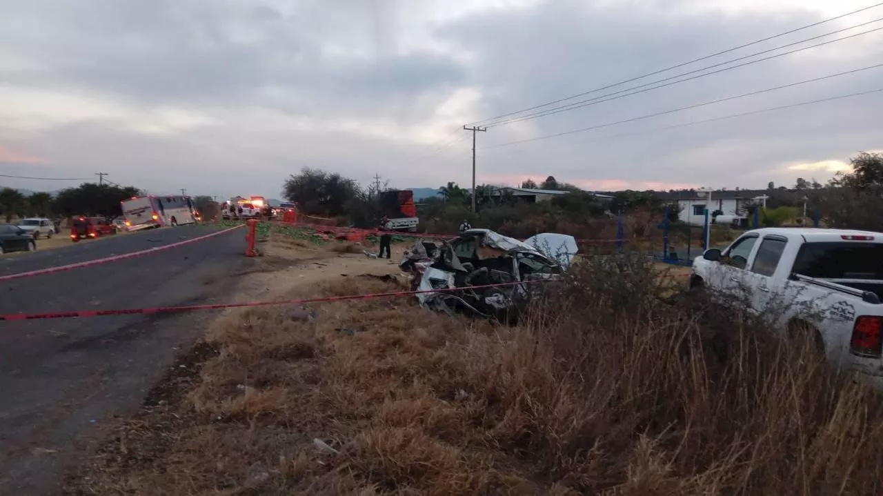 Accidente en San Miguel de Allende cobra la vida de una mujer