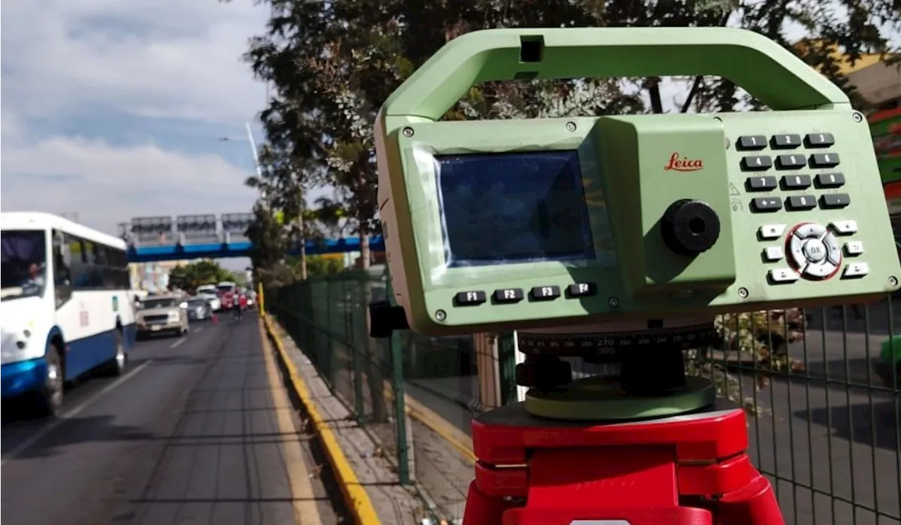 Estudios topográficos avanzan en Celaya para el proyecto de trenes de pasajeros