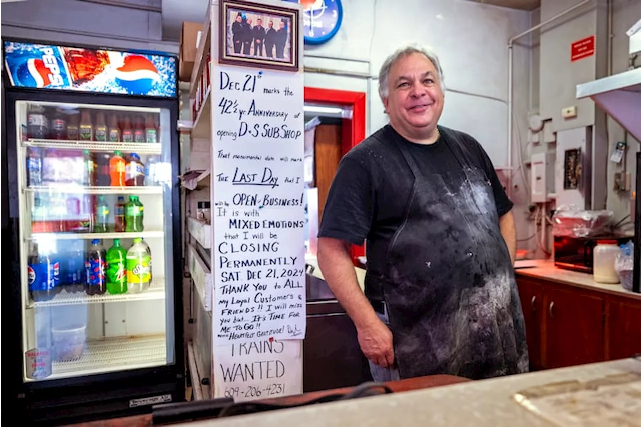 Fans say farewell as a beloved South Jersey cheesesteak shop closes