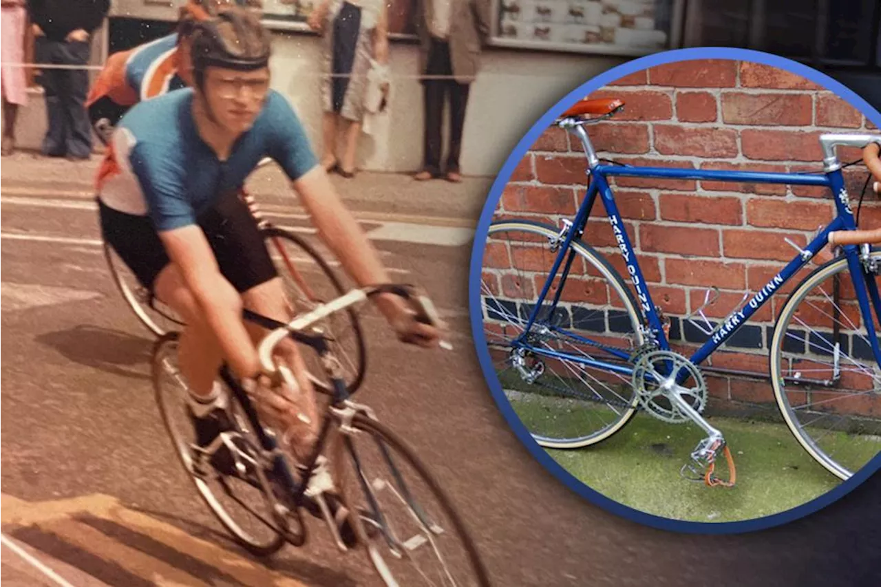 My Christmas 1979 Electric Blue Steel Bike