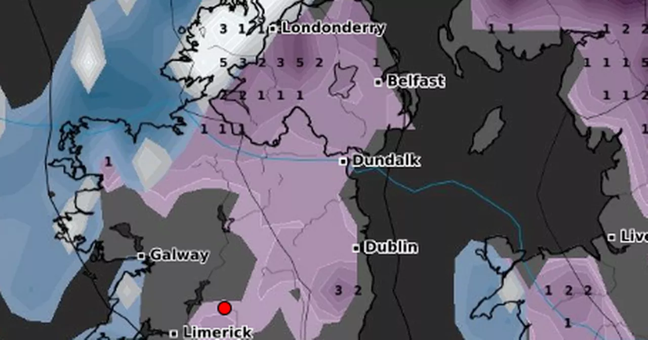 Snow Forecast for New Year's in Ireland