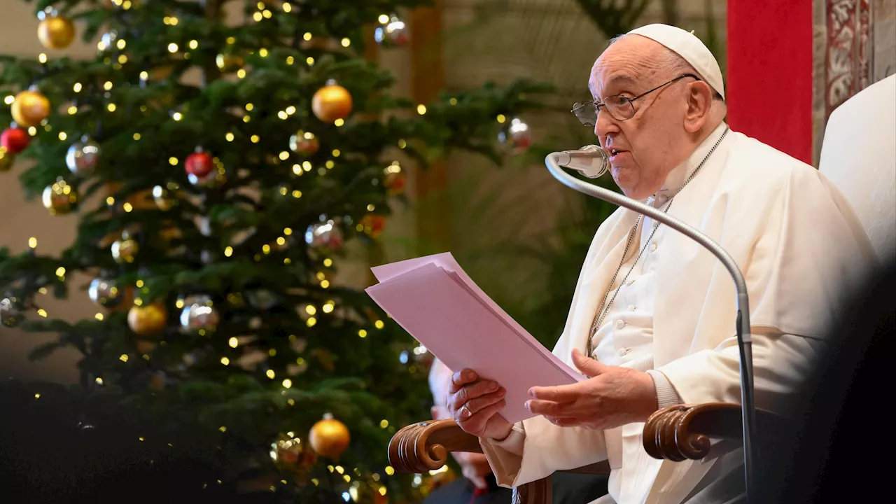 El papa Francisco celebra desde el Vaticano la Misa del Gallo e inaugura el Jubileo