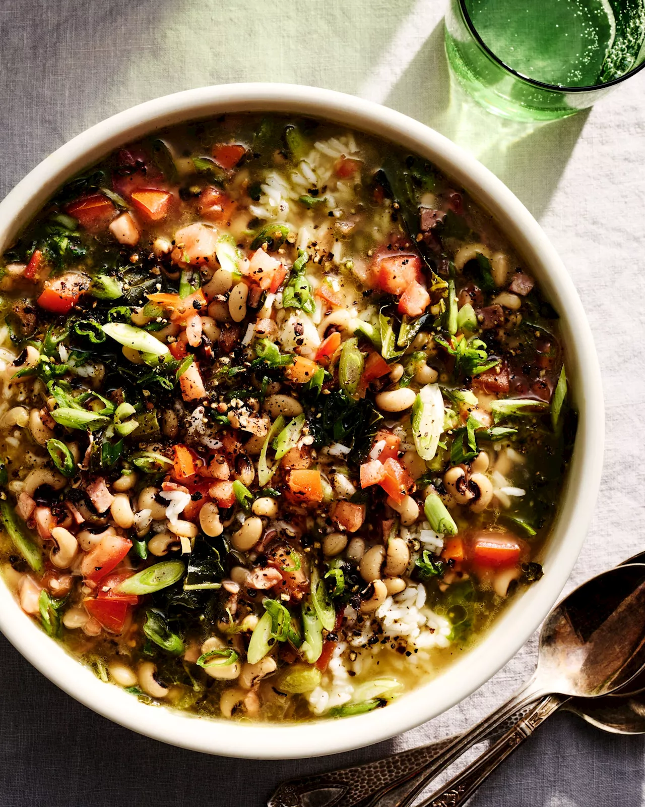 Black-Eyed Peas and Collards: A Comforting Southern Staple