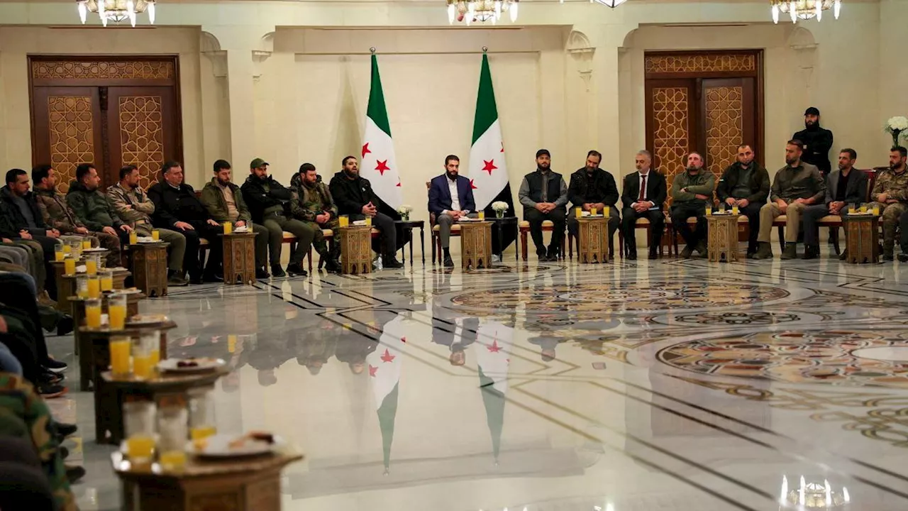 Syrian Rebel Groups Agree to Dissolve, But Fighting Persists