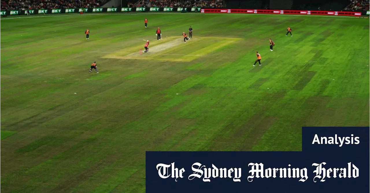 Marvel Stadium Outfield Sparks Controversy in Big Bash Match