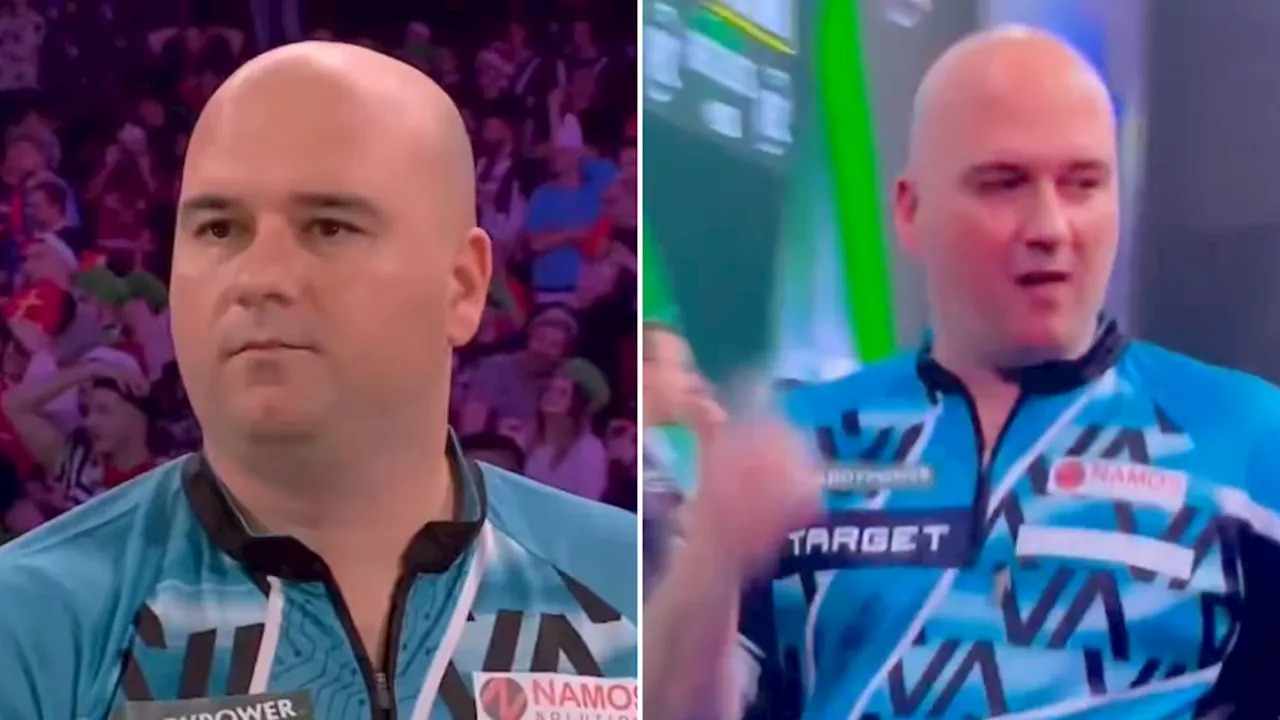 Rob Cross Faces Potential Fine for Obscene Gesture at Darts World Championship