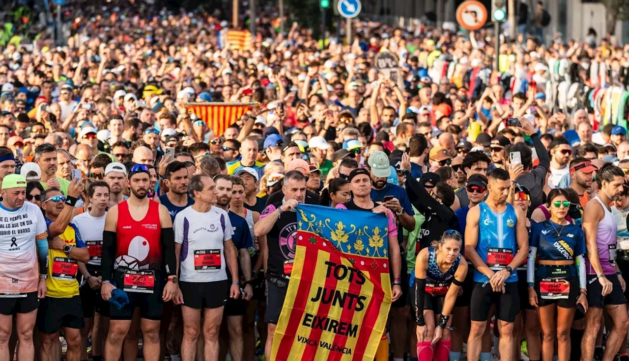 Maratón de Valencia supera el millón de euros en donaciones para la reconstrucción