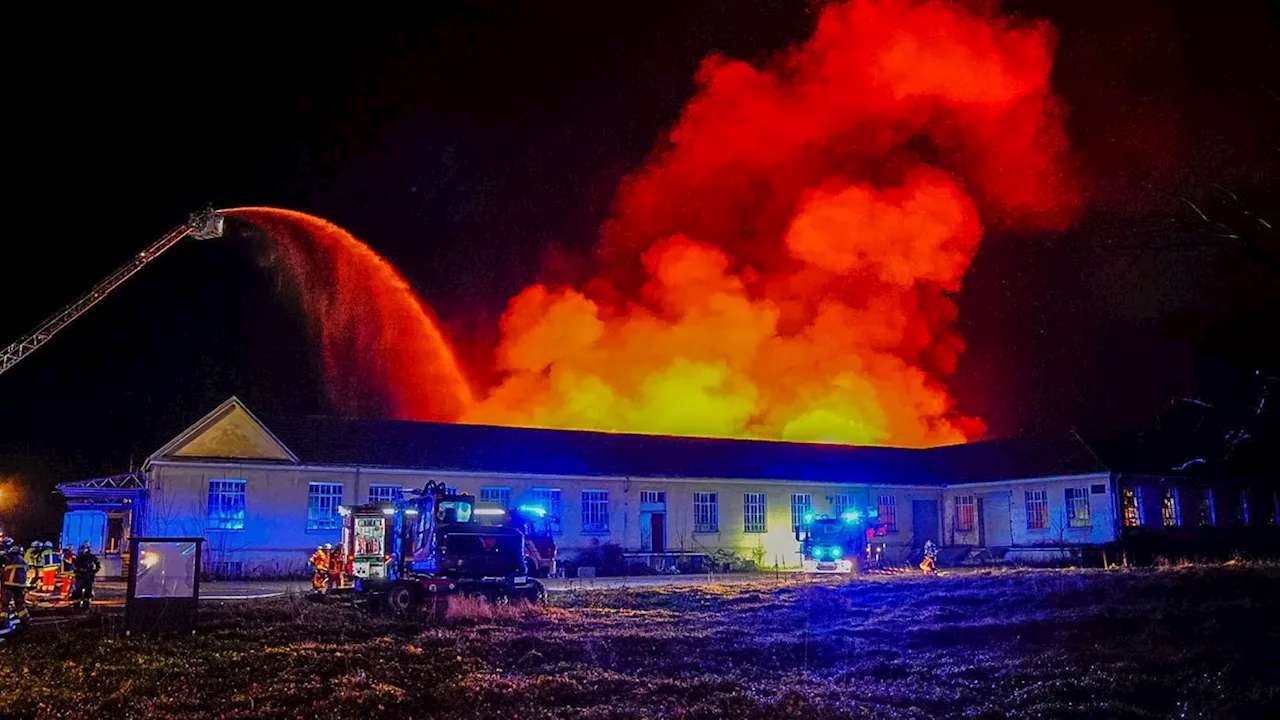 Großbrand in Fabrik in Wendlingen: Mehrere Millionen Schaden