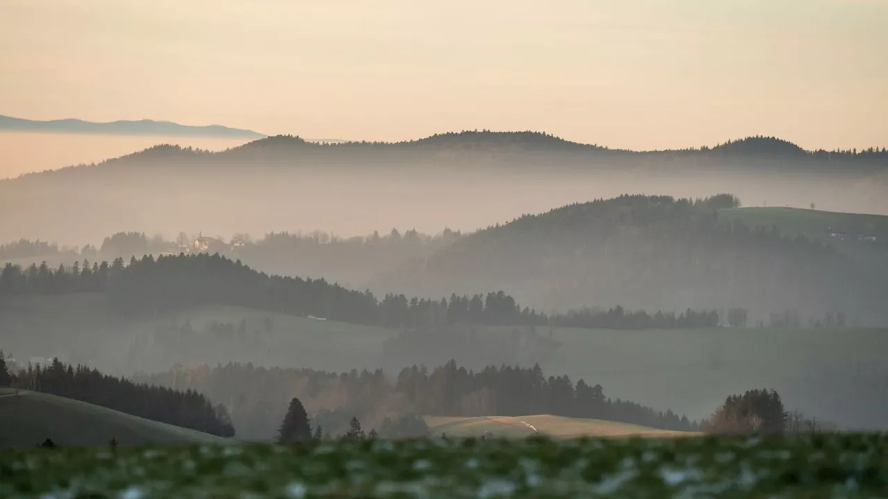 Weihnachtliches Wetter im Südwesten: Schneeflocken und Sonnenschein