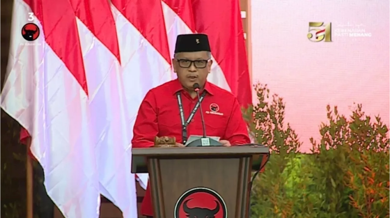 PDIP Dituding Digempur Politisasi Hukum, Hasto Kristiyanto Dikabarkan Jadi Tersangka