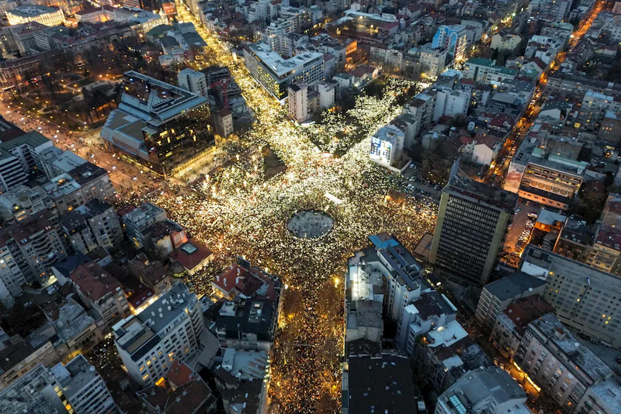 Serbien: Gewaltige Protestwelle