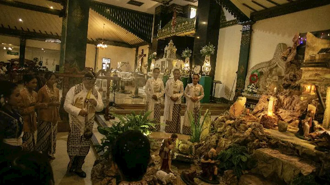 Misa Natal di Yogyakarta Digelar dengan Budaya Jawa