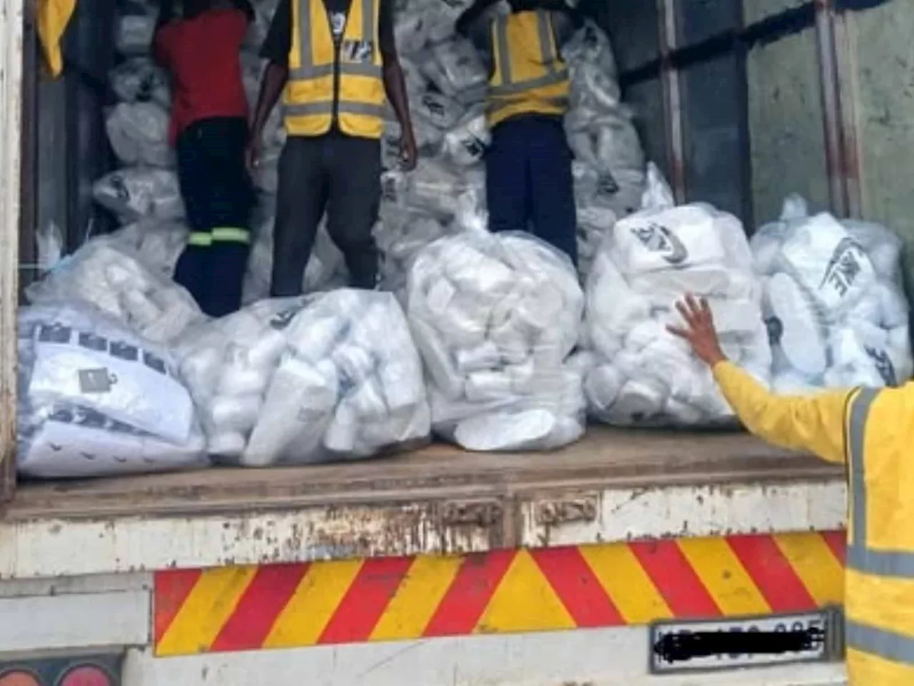 Police Seize Counterfeit Goods Shipment in Durban