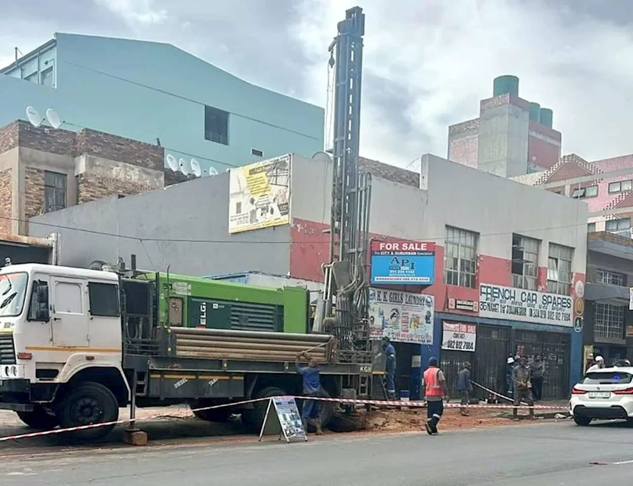 Social Media Saves the Day: Illegal Drilling in Joburg CBD Halted