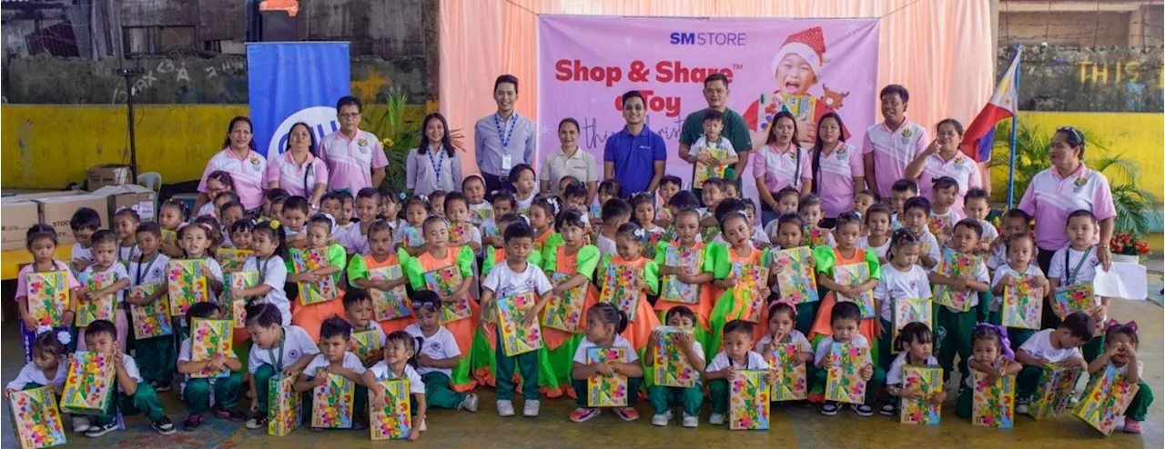 SM Store's 'Shop and Share a Toy' Brings Christmas Cheer to 6,000 Underprivileged Kids