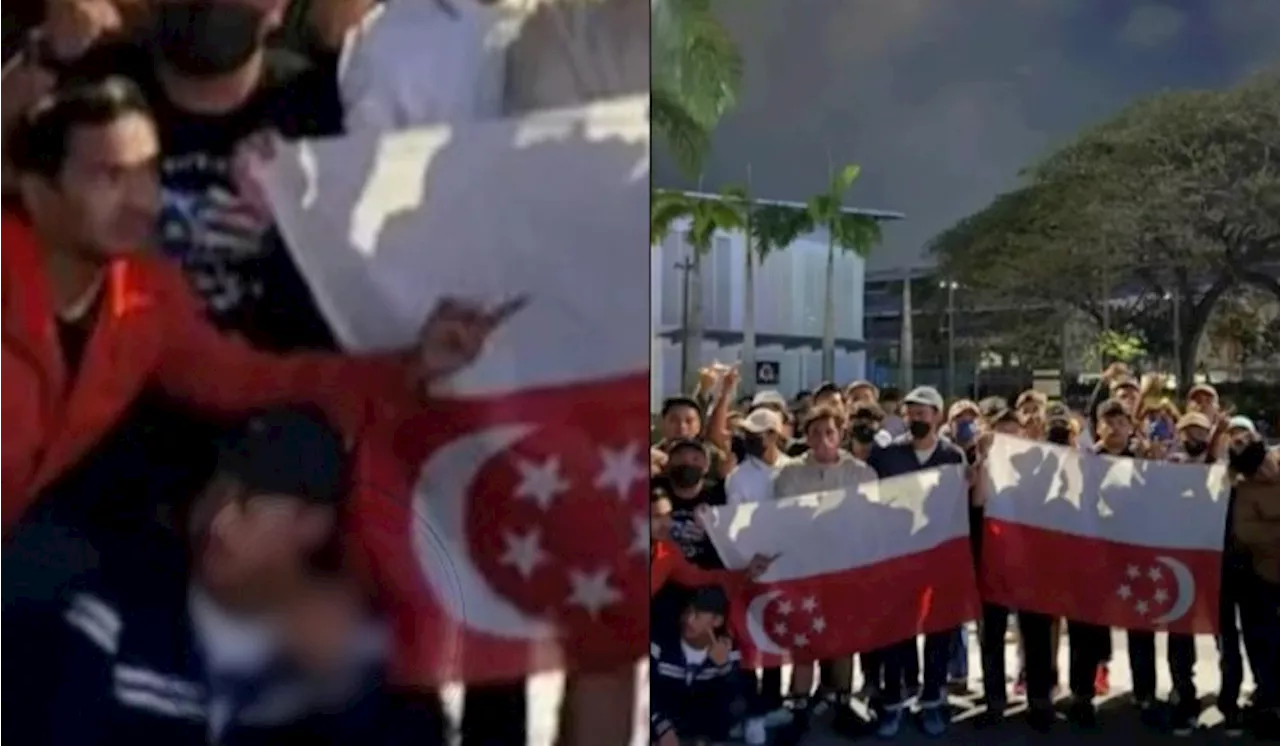 Malaysia Football Fans Criticized for Displaying Singapore Flag Upside Down