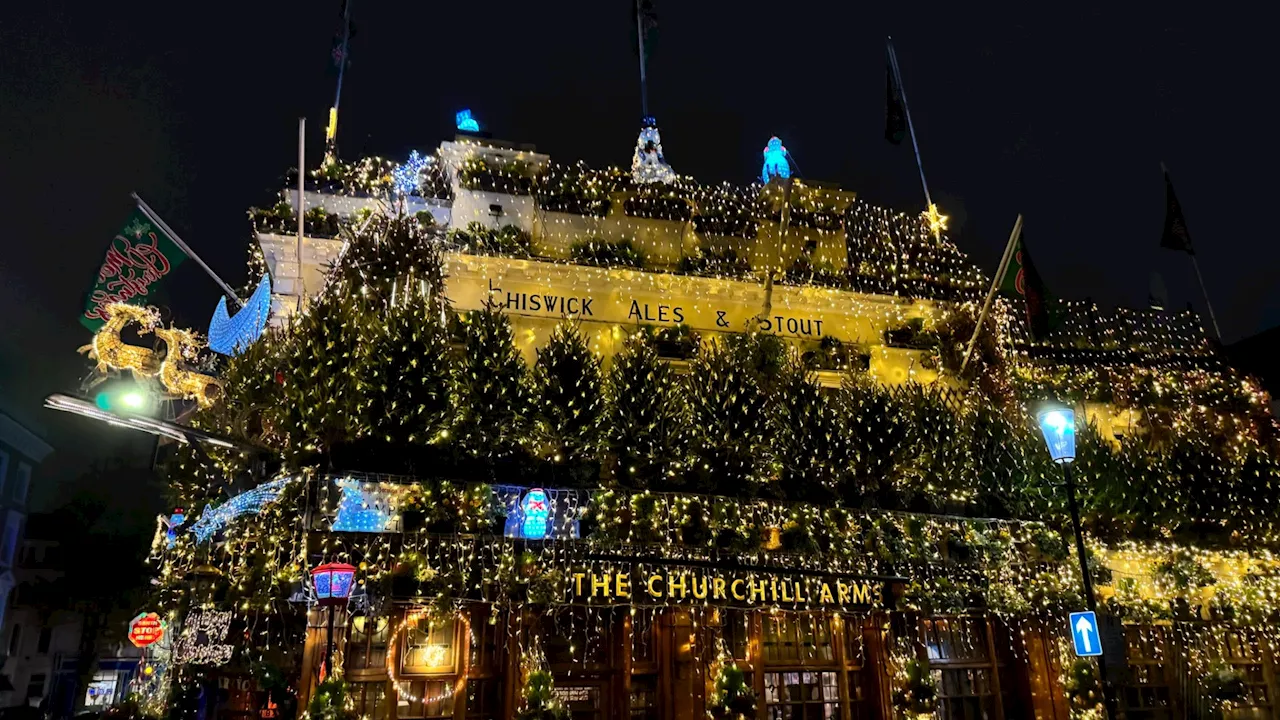 Christmas Wonderland Pub Creates Magical Grotto