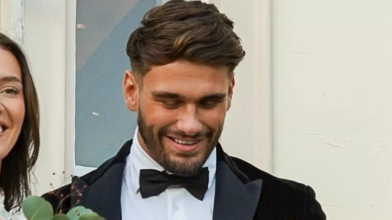 Love Island's Jacques O'Neill Spotted in Wedding Attire for Modelling Gig