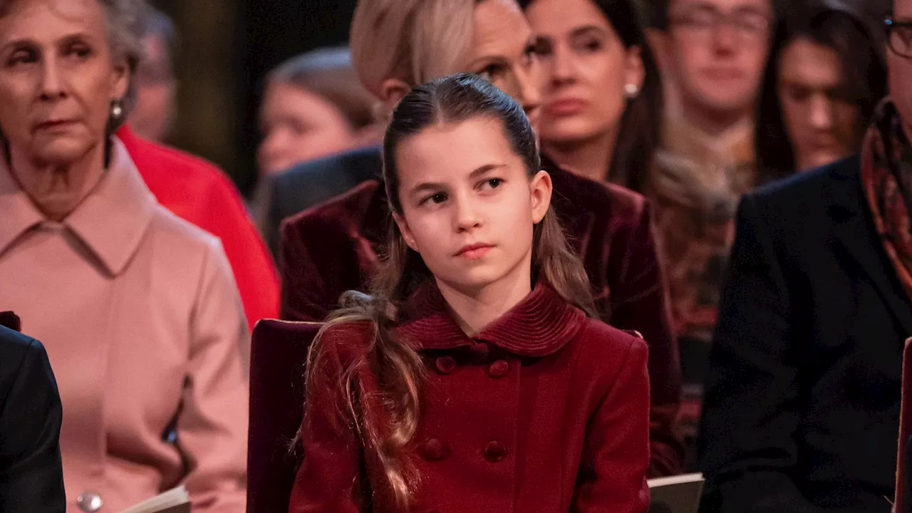 Princess Charlotte Steals the Show at Kate Middleton's Christmas Carol Service