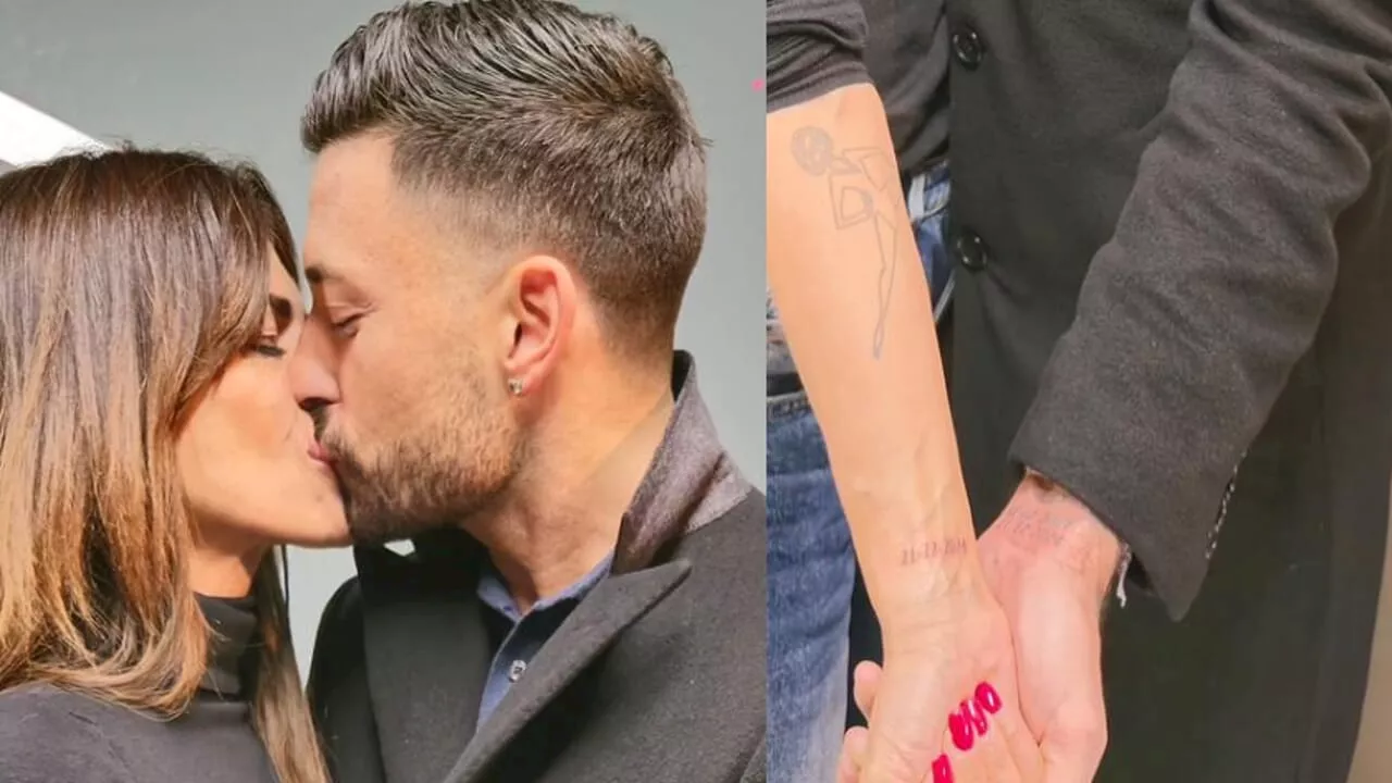 Bianca Guaccero e Giovanni Pernice hanno fatto lo stesso tatuaggio: le foto e il significato speciale